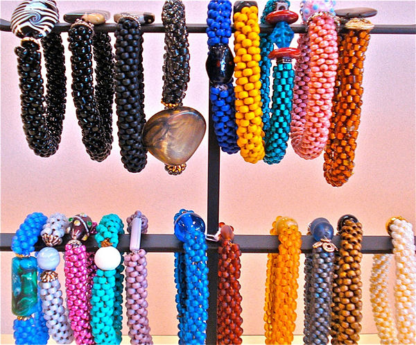 Unique Beaded Crocheted Jewelry by Allison Harbarger